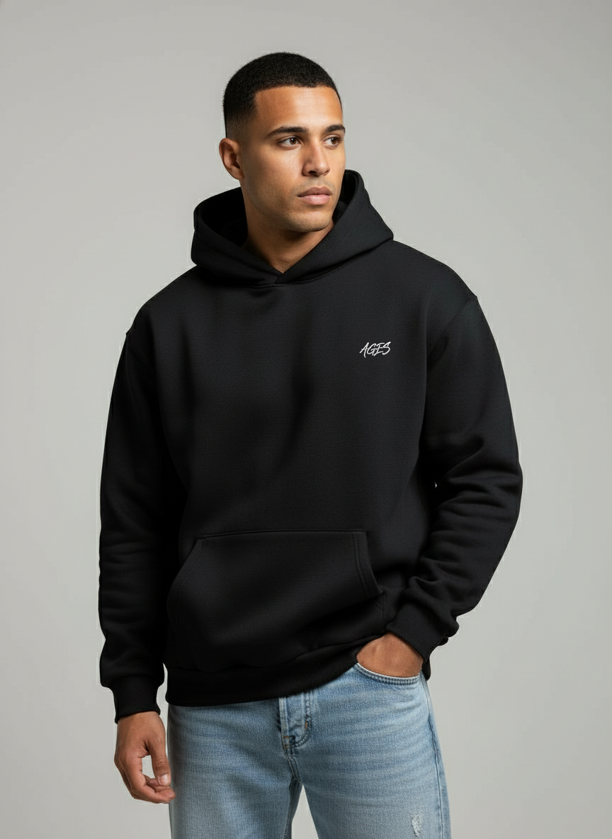 Unisex Essential Hoodie — Black